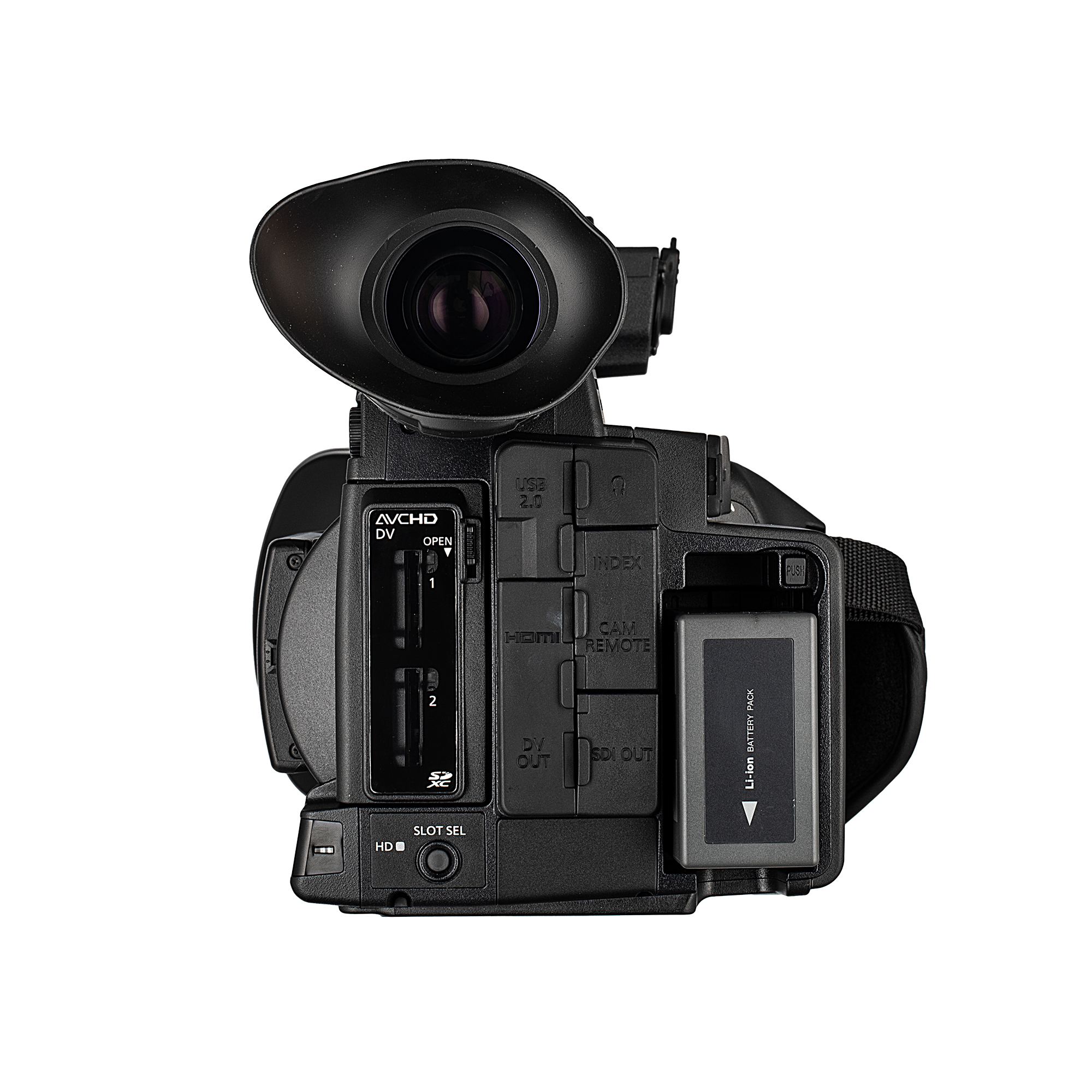 Panasonic AG-AC160 AVCCAM HD Camcorder– Dual SD Card Slots, 1080p