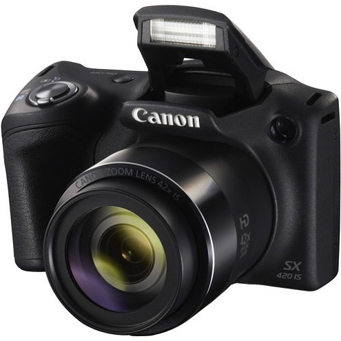 Canon PowerShot SX420 IS Digital Camera (Black) – 6ave Electronics