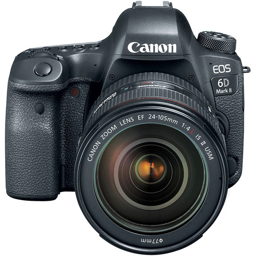 Canon EOS 6D Mark II DSLR Camera with EF 24-105mm USM Lens WiFi – 6ave Electronics