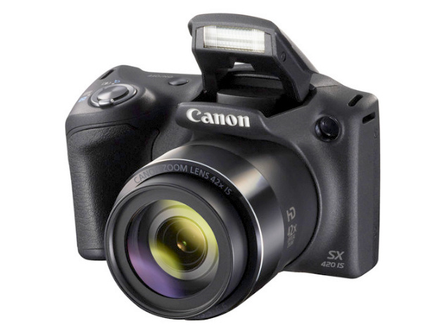 Canon PowerShot SX420 IS Digital Camera - Black – HHgregg Electronics
