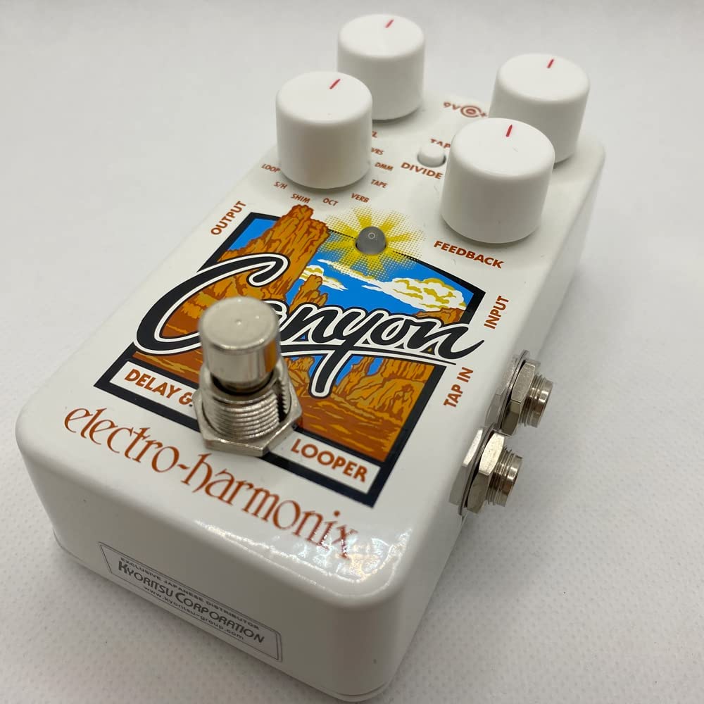 Electro-Harmonix Canyon Delay and Looper Pedal with 11 Individual Effects