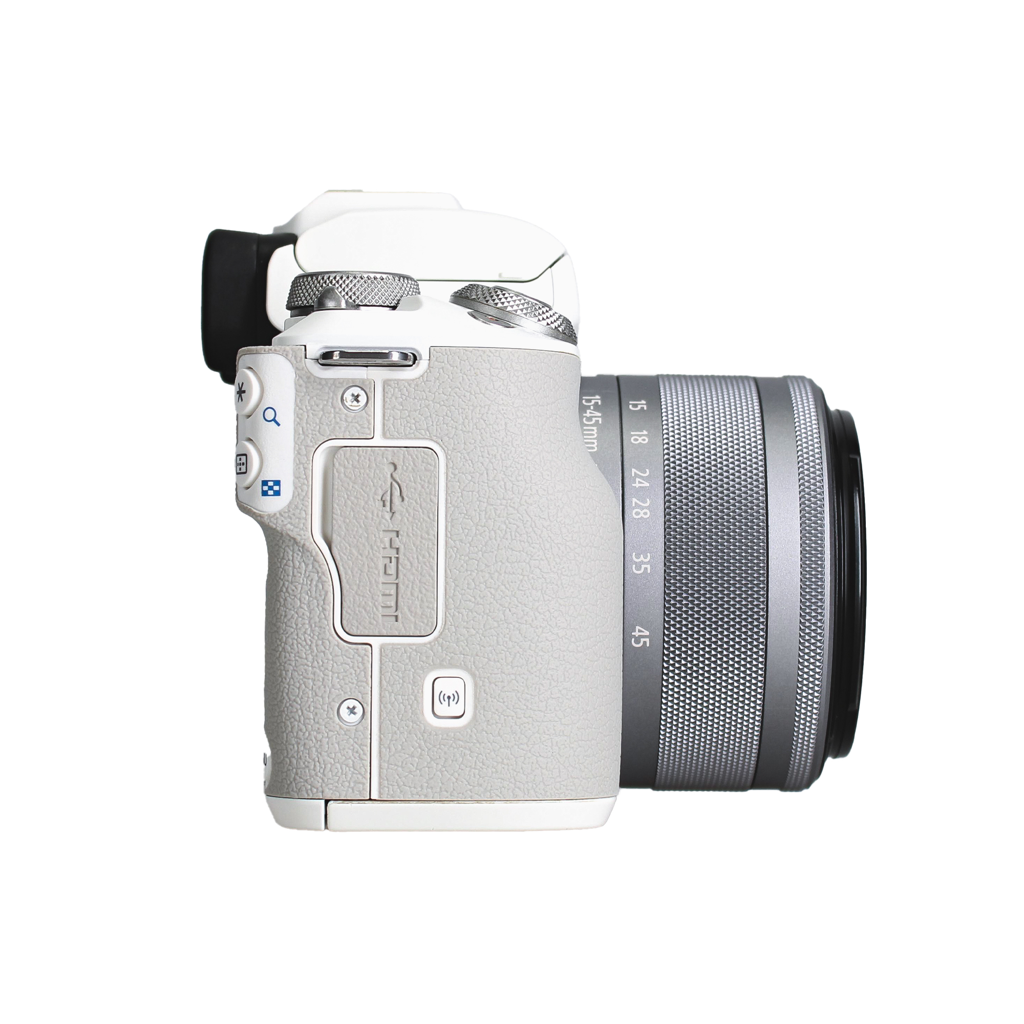 Canon EOS Kiss M2 / M50 M2 Mirrorless Camera w/ 15-45mm & 55