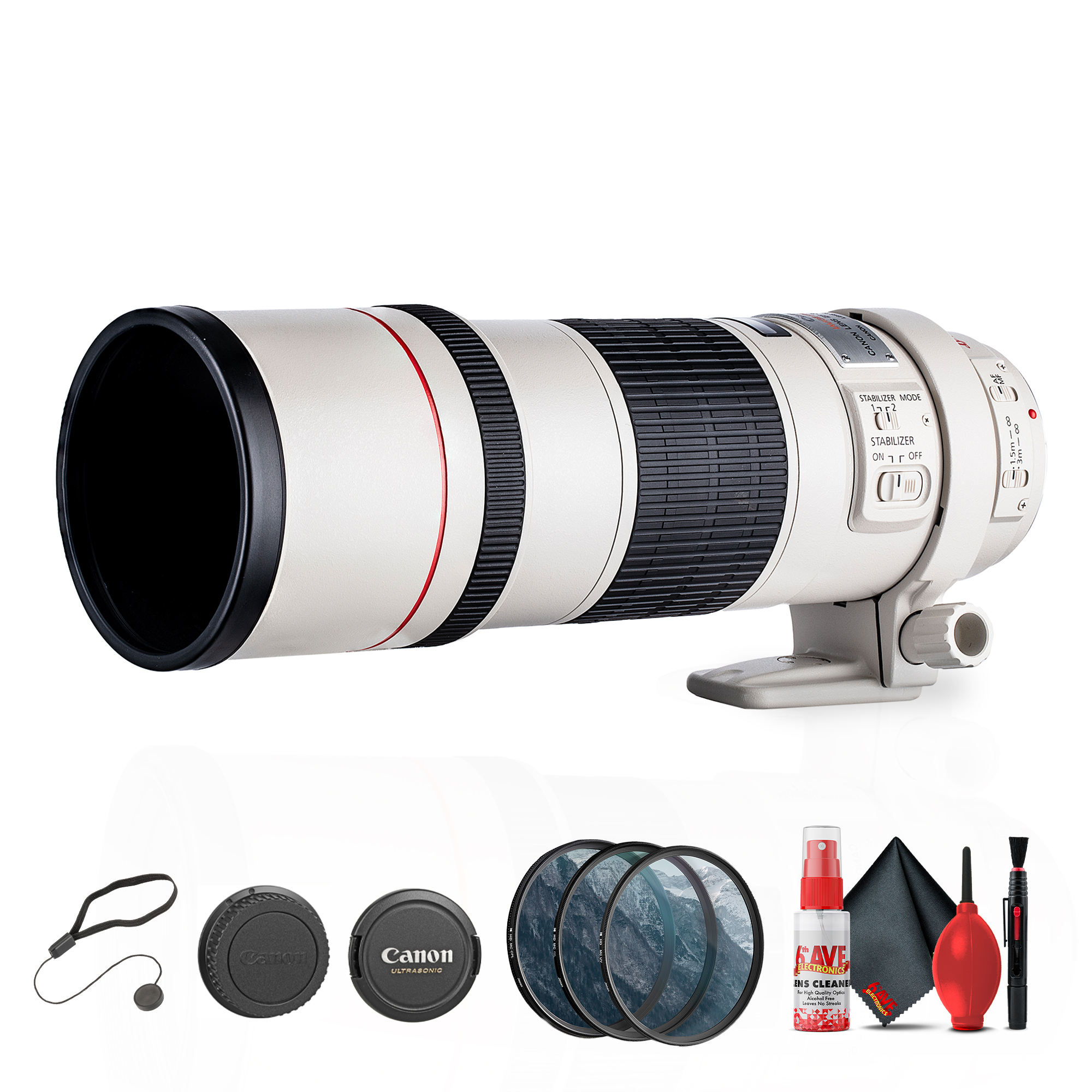 Canon EF 300mm f/4L IS USM Lens | Pro-Grade Telephoto Clarity for