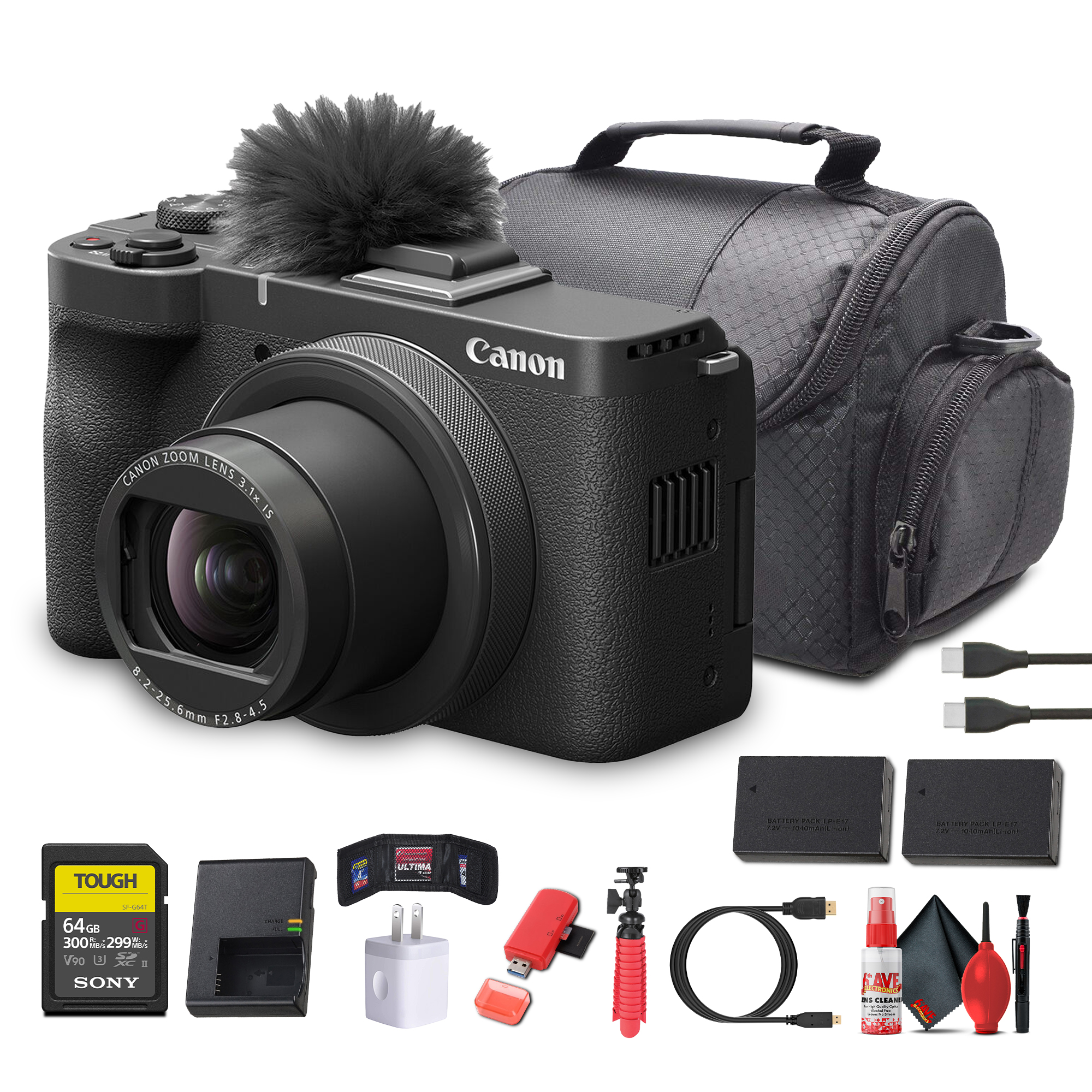 Canon PowerShot V1 4K Camera | 1-Inch Sensor, Flip Screen