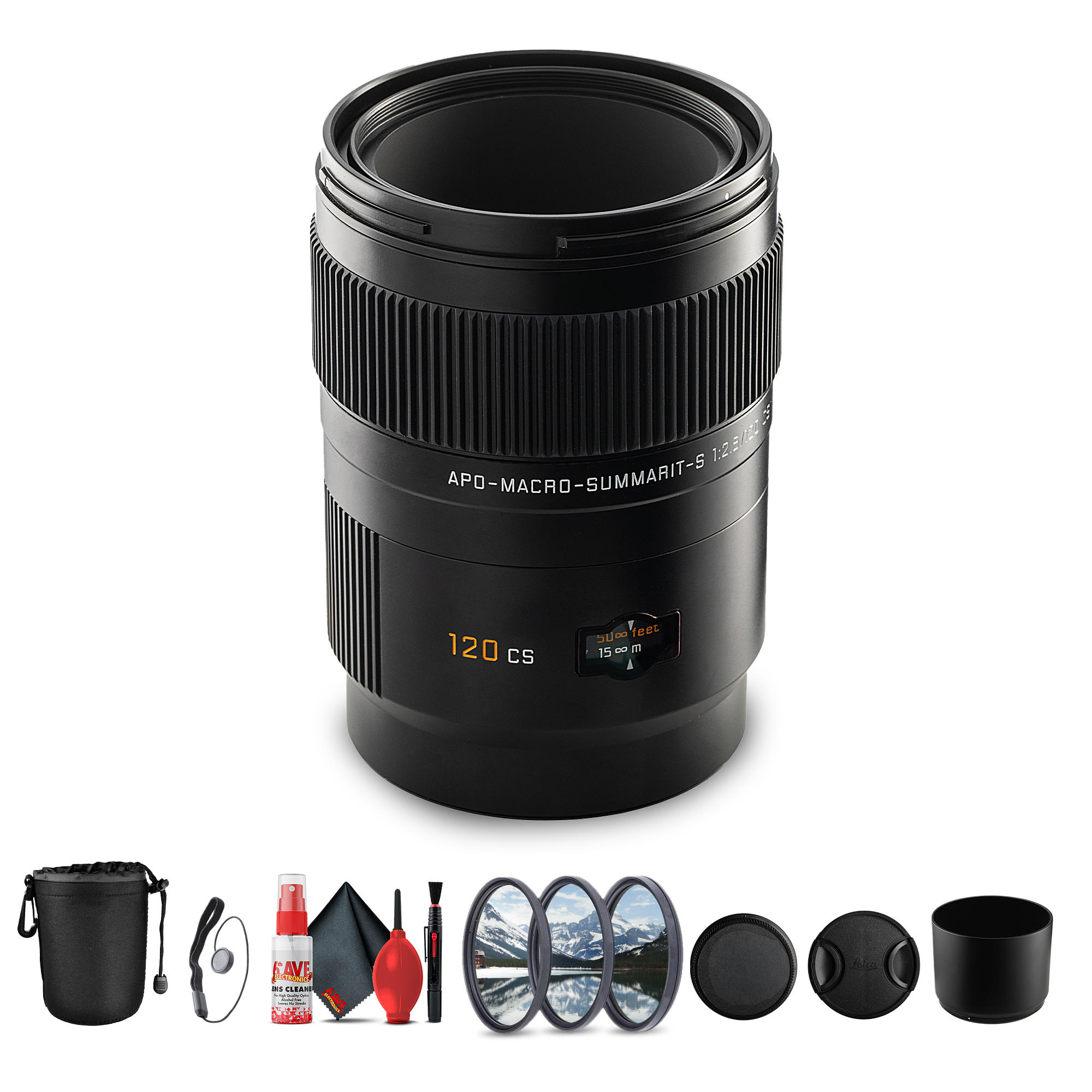 Leica APO-Macro-Summarit-S 120mm f/2.5 Lens | Medium Format, 1:2