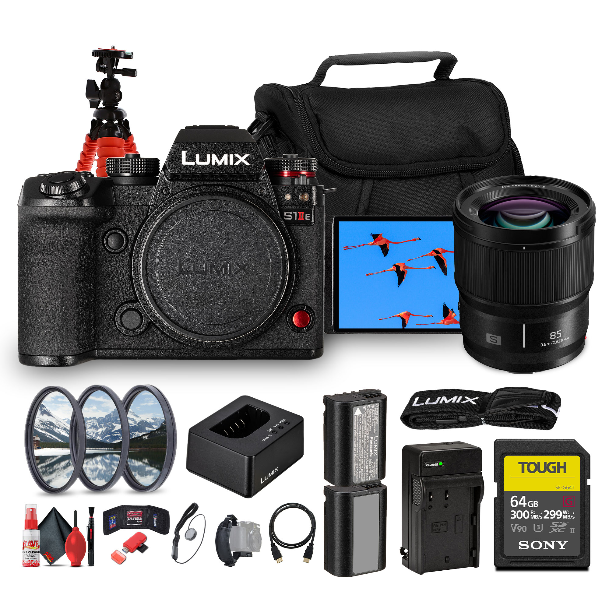 Panasonic LUMIX S1 IIE Mirrorless Camera Full-Frame BSI