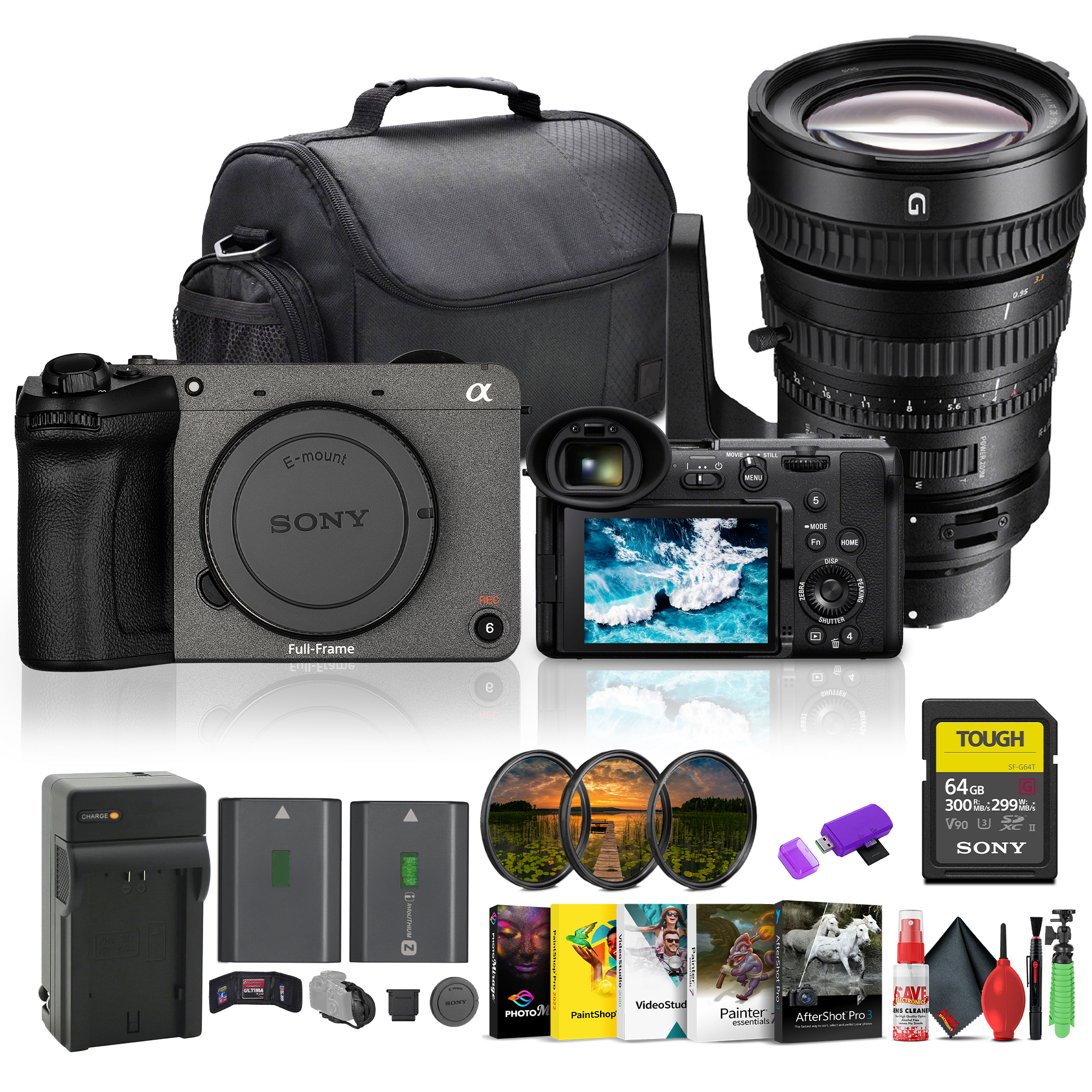 Sony FX2 Compact Cinema Camera – Full-Frame 4K, Internal ND, Fast Autofocus +