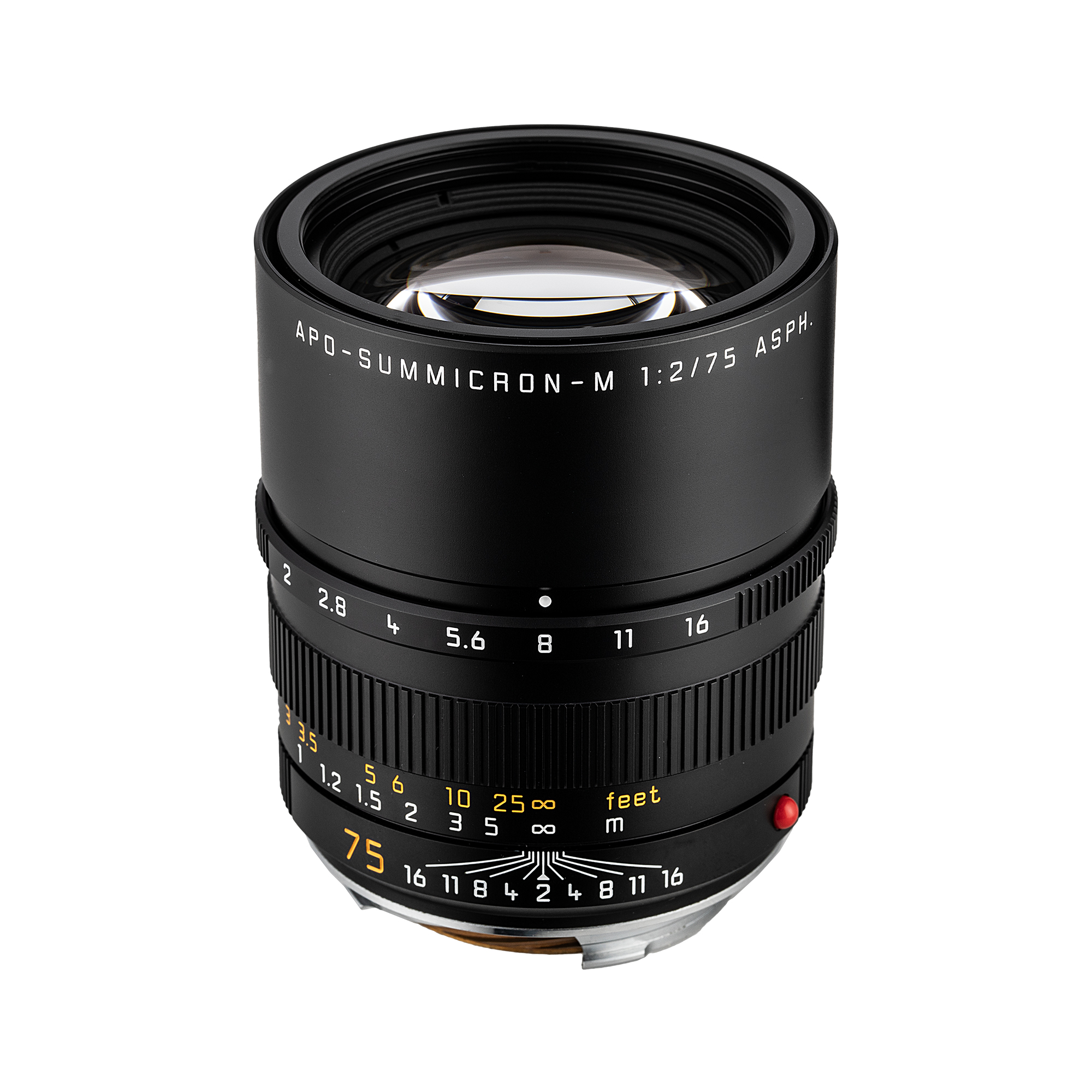 Leica APO-Summicron-M 75mm f/2 ASPH. Lens Black | Compact M-Mount