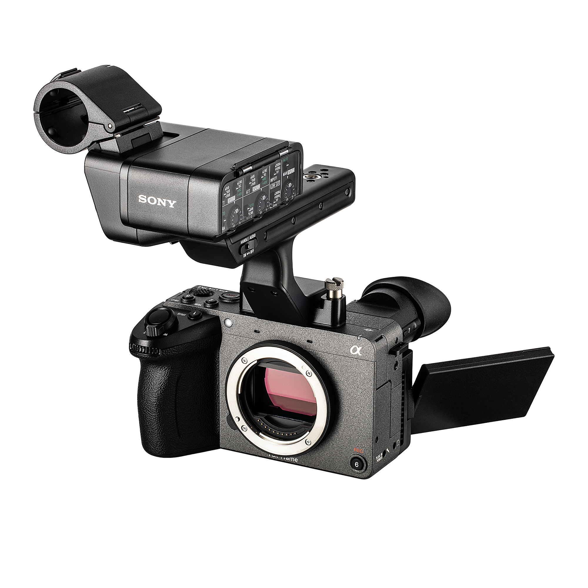 Sony FX2 Cinema Camera Kit w/ XLR Handle – Dual XLR Audio, Full