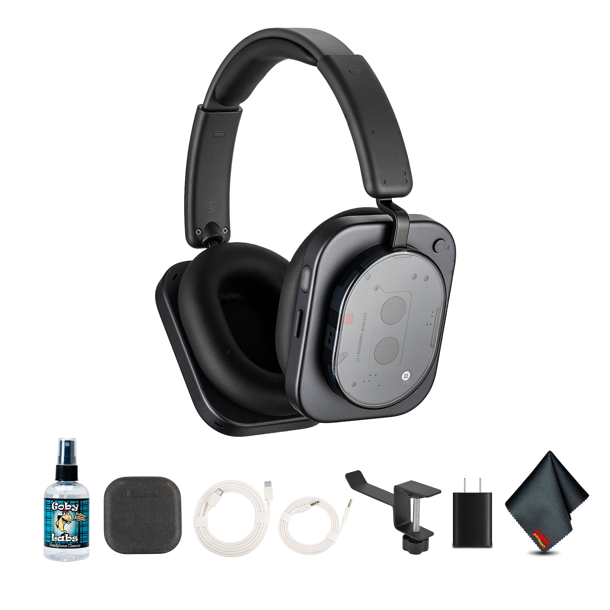 Nothing Headphone (1) Black 美品 Amazon.com: Nothing Headphone (1) Hybrid Active Noise Cancelling