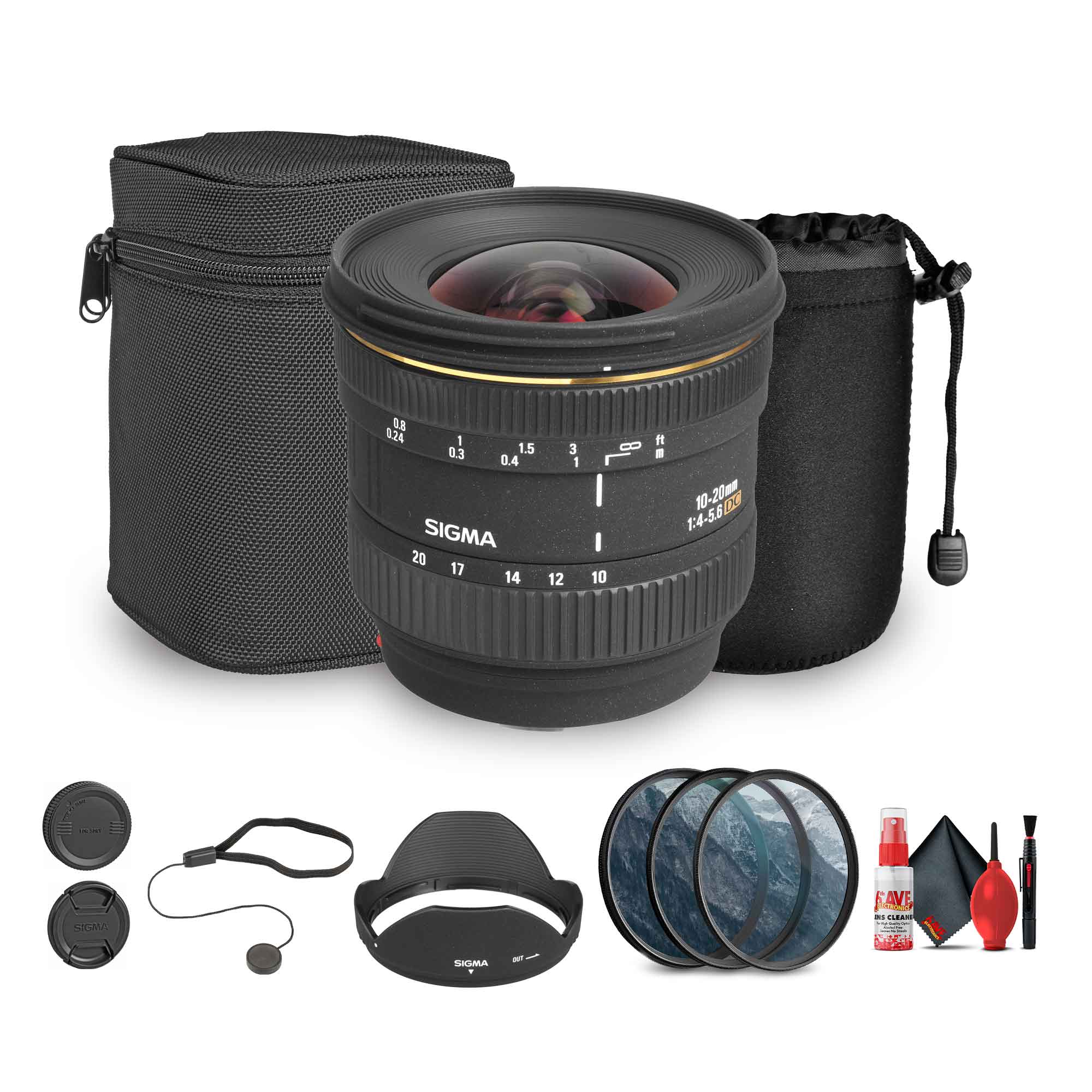 Sigma 10-20mm f/4-5.6D EX DC Lens for Sony A Bundle | eBay