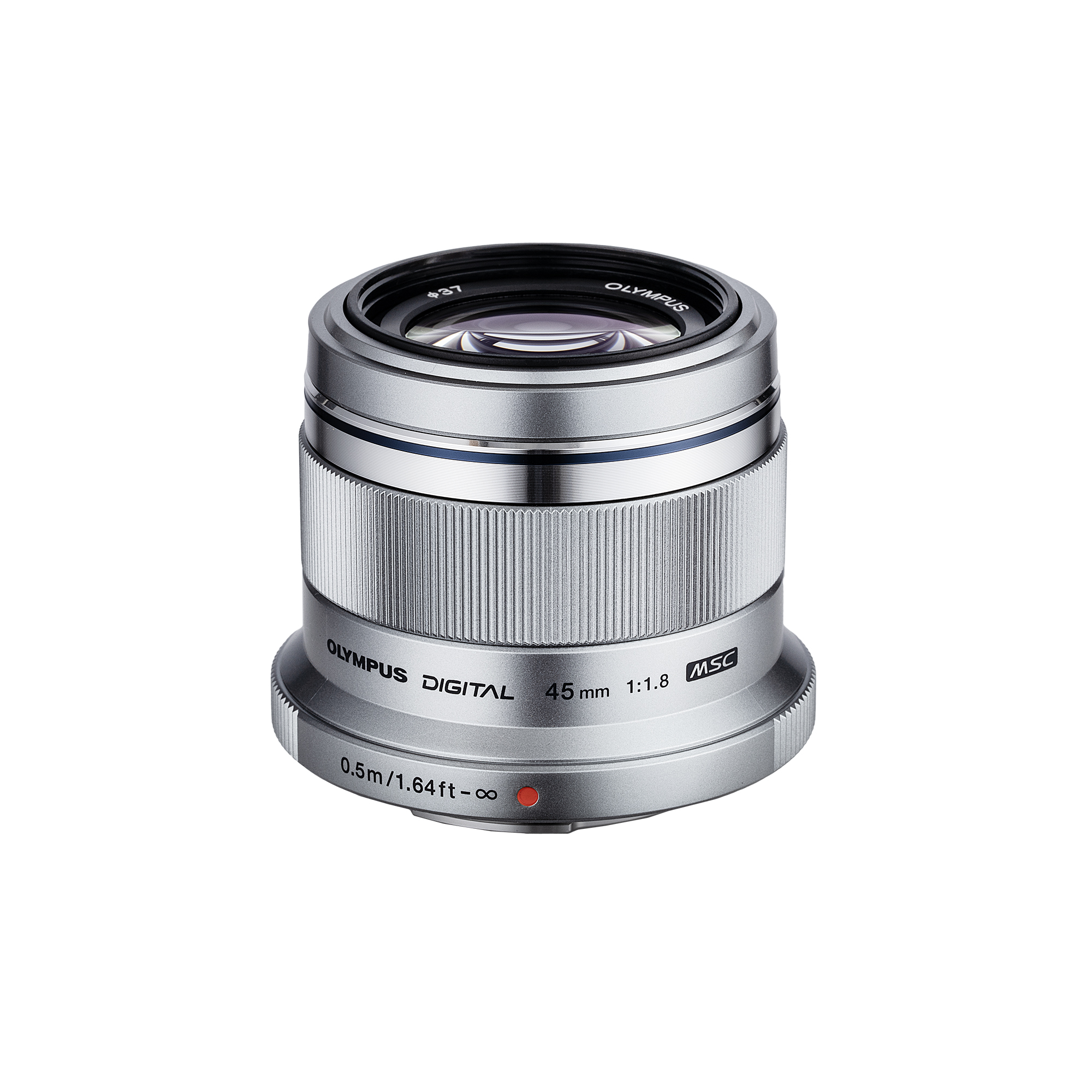 Olympus M.Zuiko Digital 45mm f/1.8 Lens (Silver) Bundle