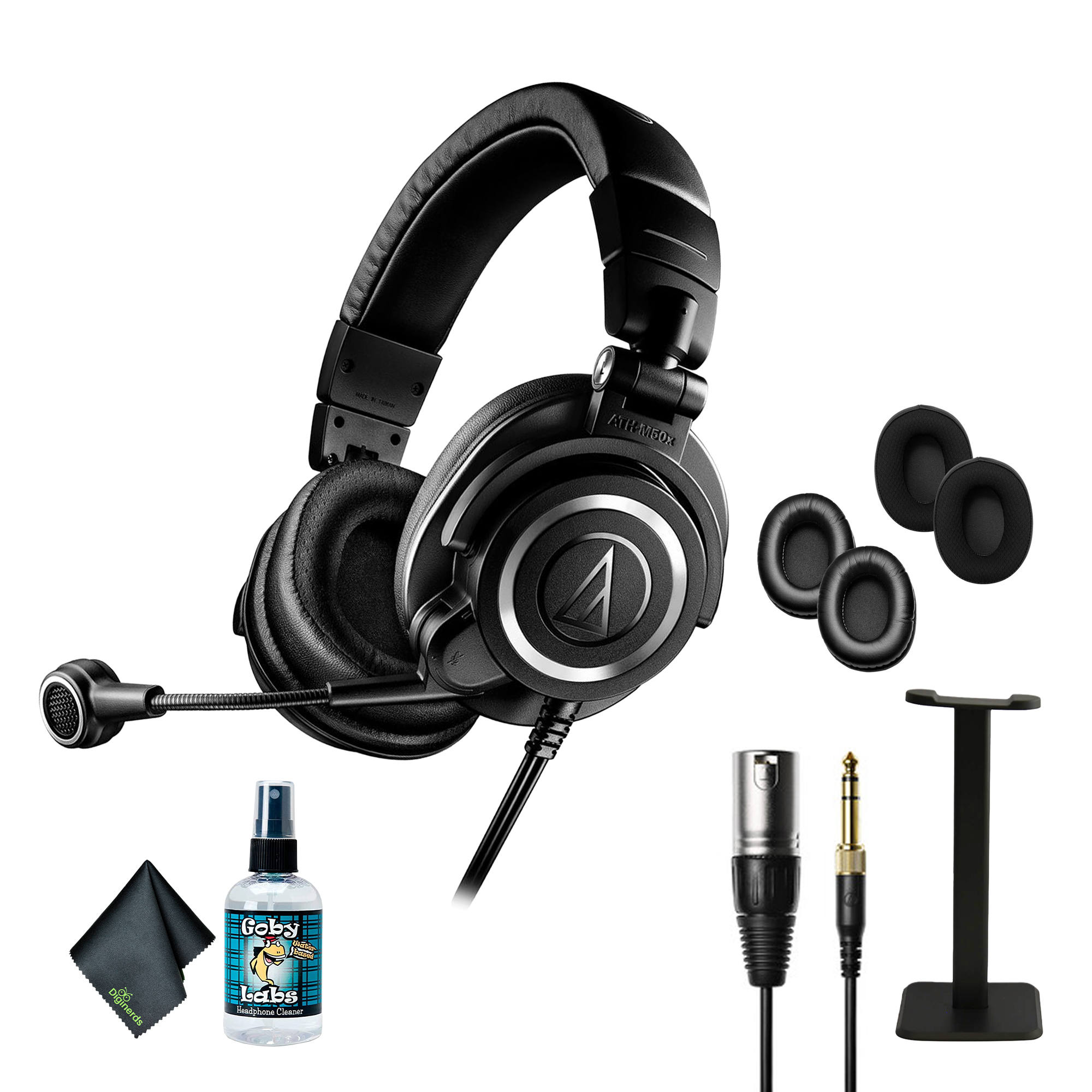 Audio-Technica ATH-M50xSTS XLR StreamSet Streaming Headset