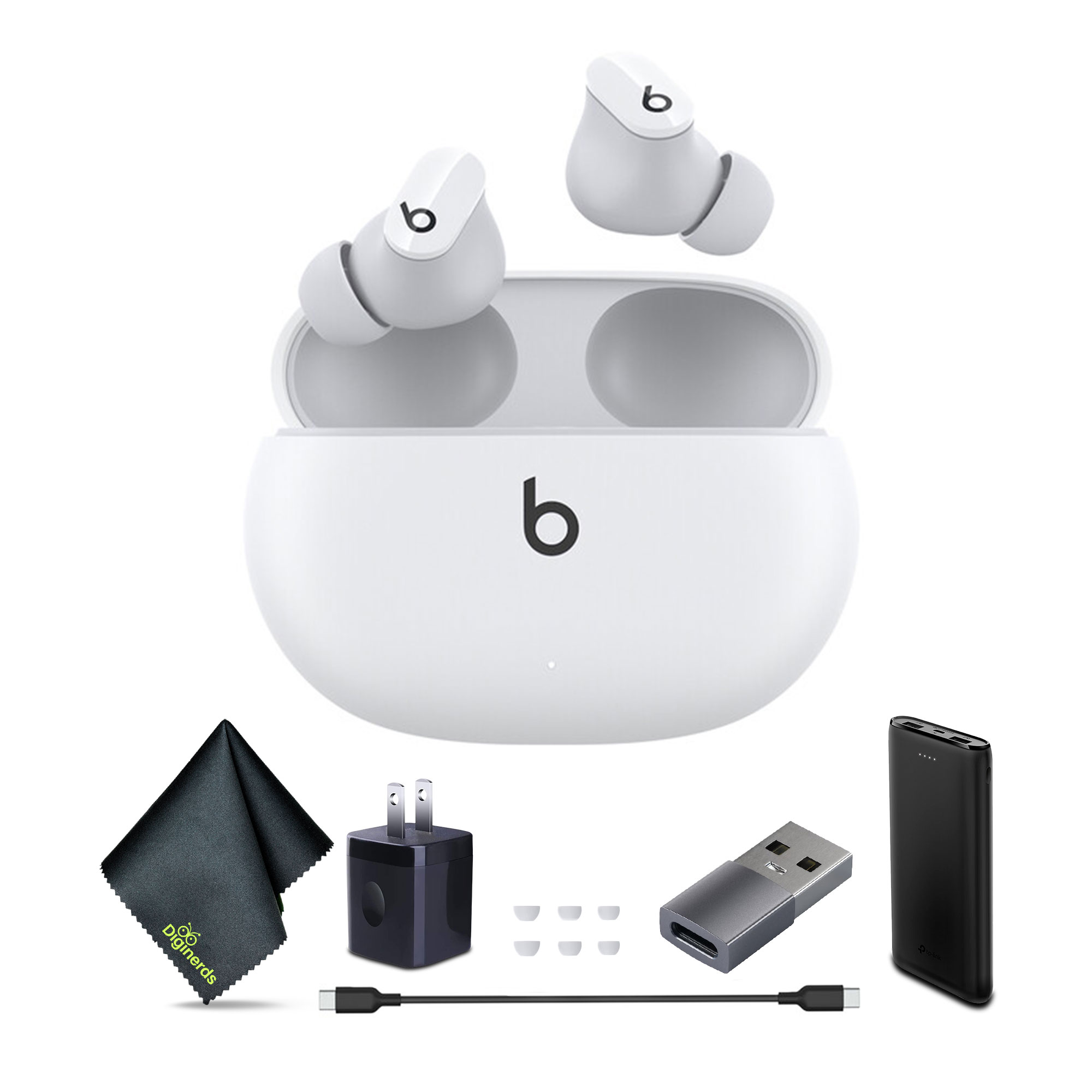 Beats Studio Buds Noise Canceling True Wireless In-Ear Headphones Travel Bundle