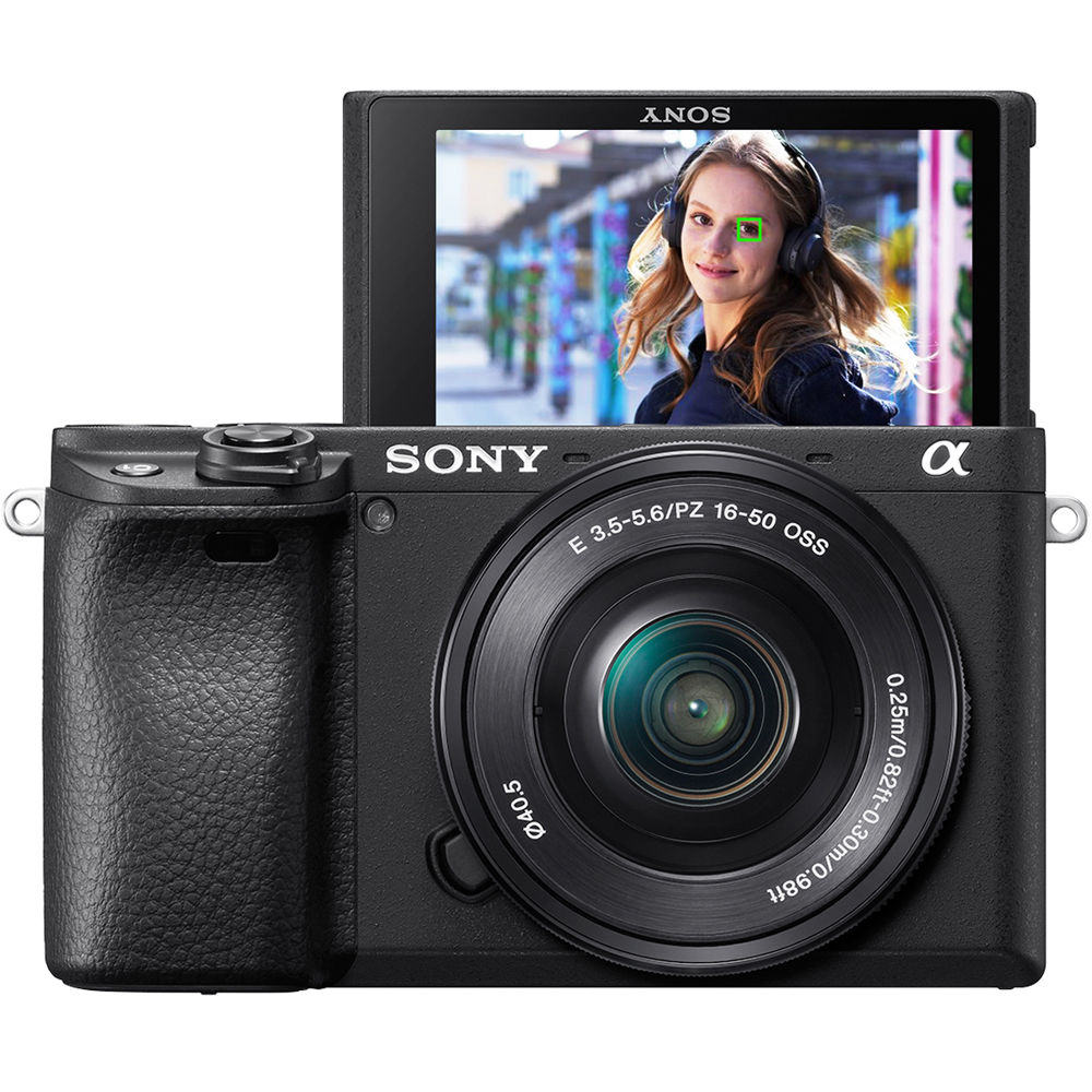 Sony a6400 Mirrorless Camera with 16-50mm Lens with Real-Time Auto