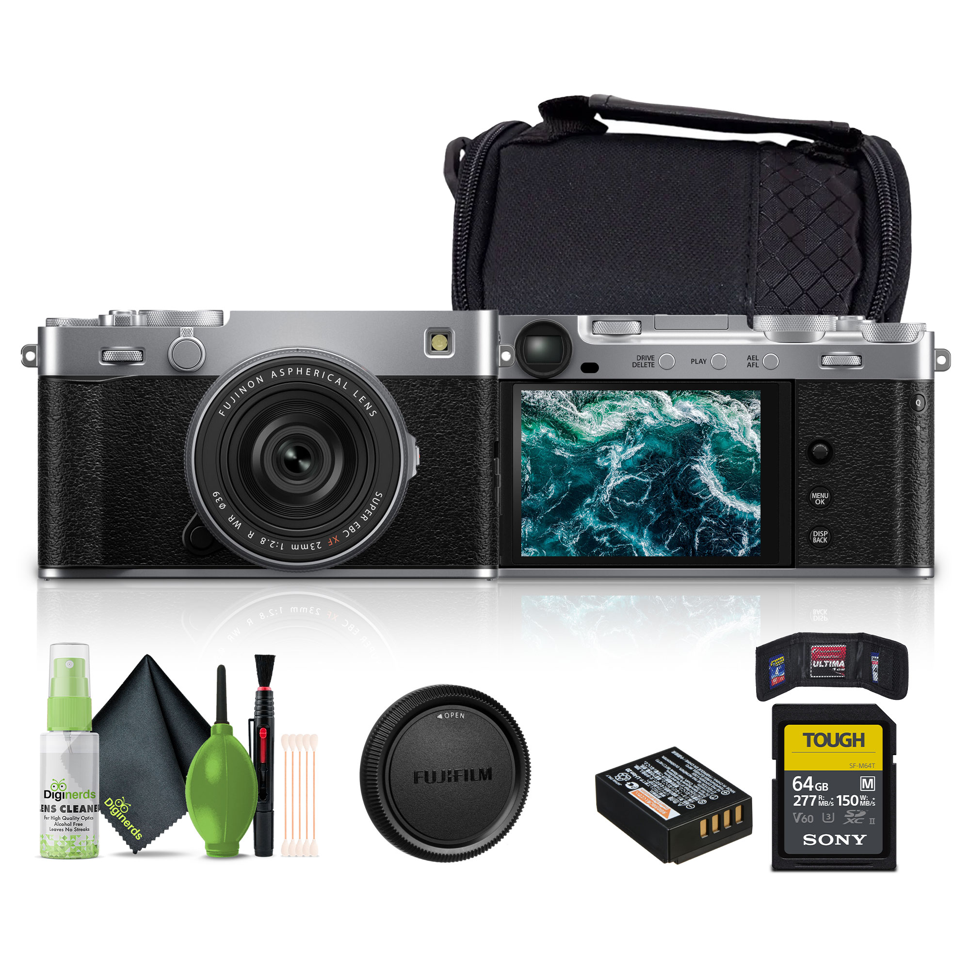 FUJIFILM X-E5 Mirrorless Digital Camera with XF 23mm f/2.8 Lens