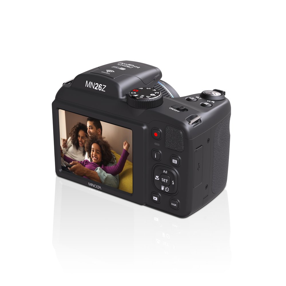 Minolta 20 Mega Pixels 26x Optical Zoom Digital Camera 1080p FHD
