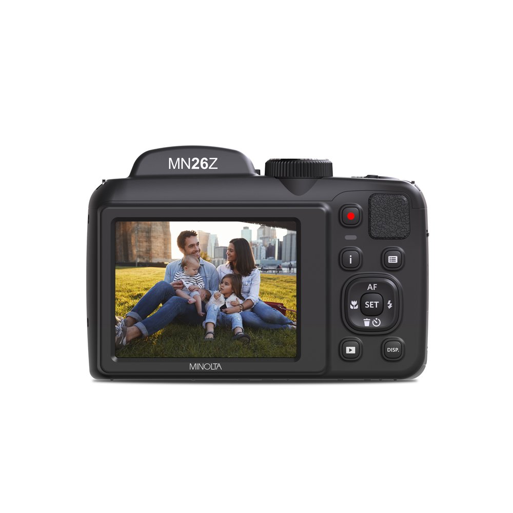 Minolta 20 Mega Pixels 26x Optical Zoom Digital Camera 1080p FHD