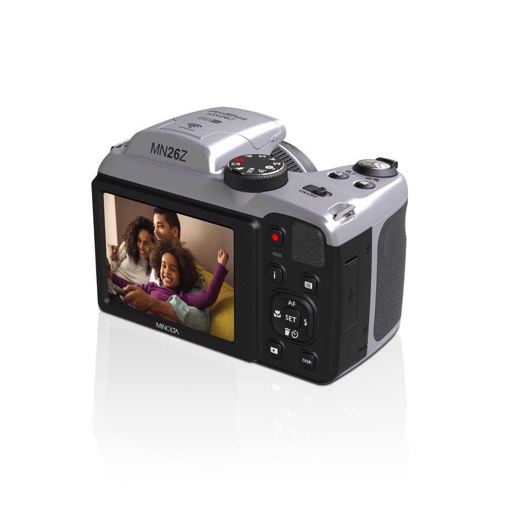 Minolta 20 Mega Pixels 26x Optical Zoom Digital Camera 1080p FHD