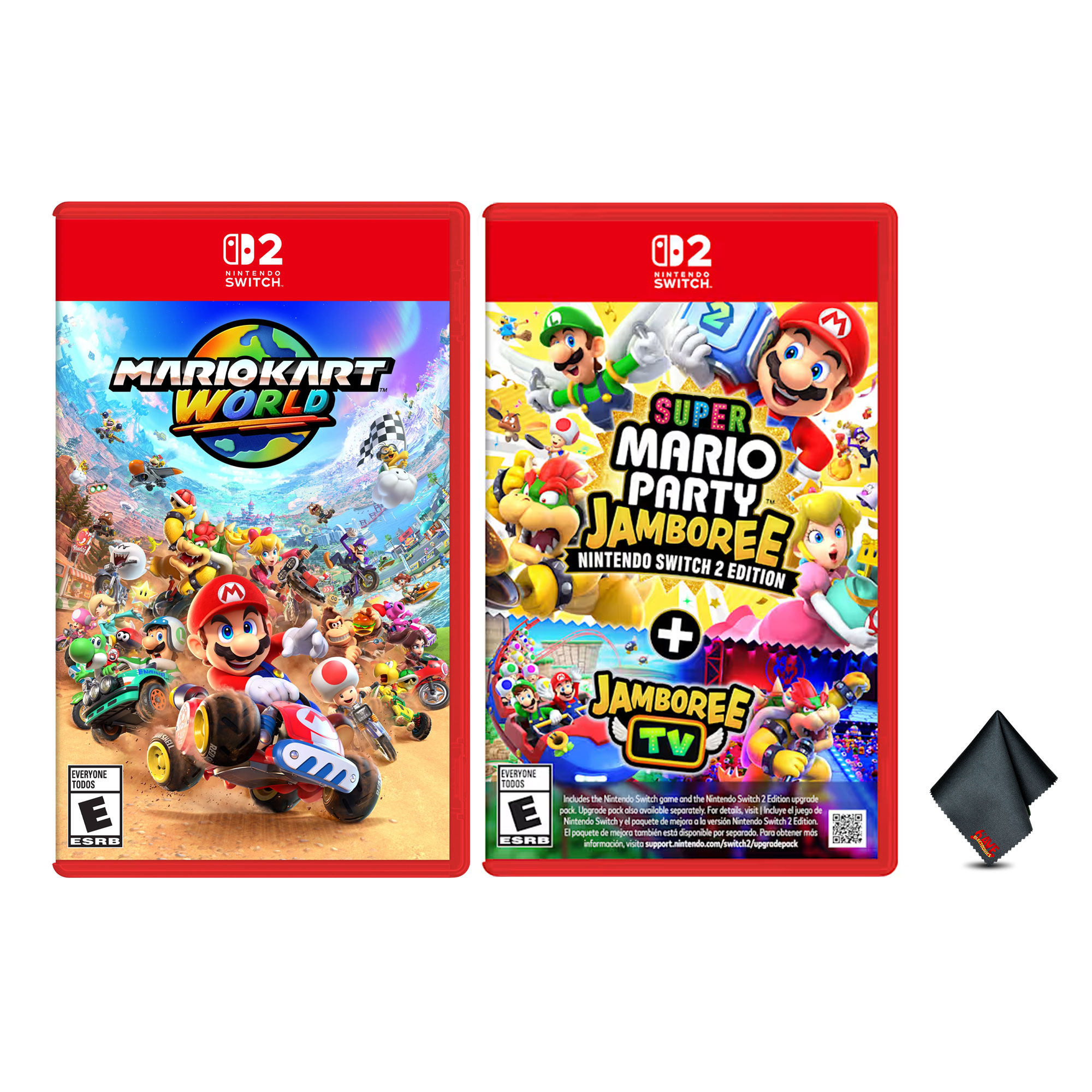 Nintendo Switch Mario Party & Super Mario Bros. Nintendo Switch Neon Red Blue Console, Super Mario Party
