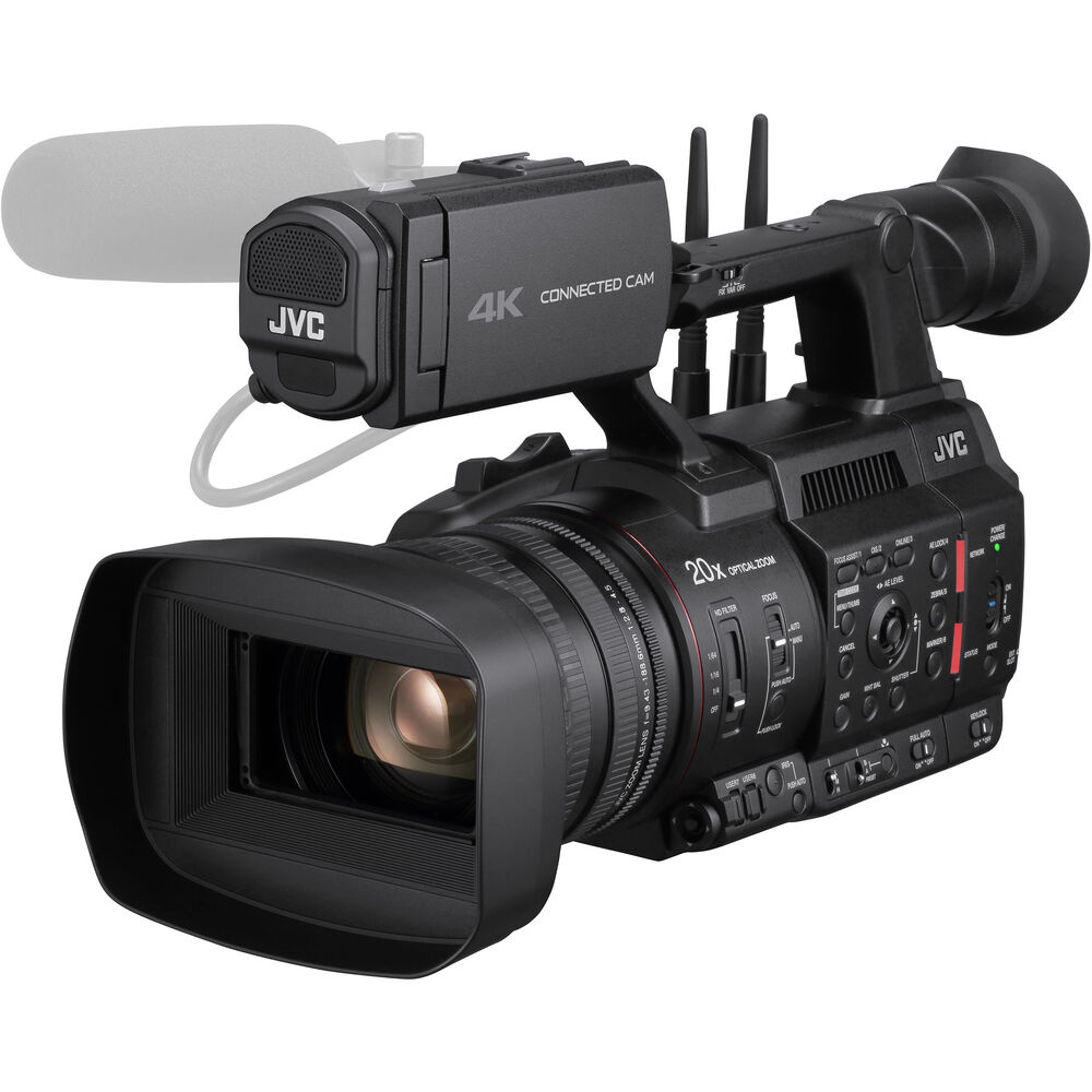 JVC GY-HC550 9.35MP 4K UHD Handheld 4K Broadcast Professional Camcorder + More - Picture 2 of 8