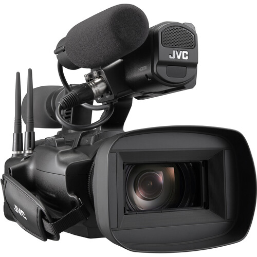 JVC GY-HC550 9.35MP 4K UHD Handheld 4K Broadcast Professional Camcorder + More - Picture 4 of 8