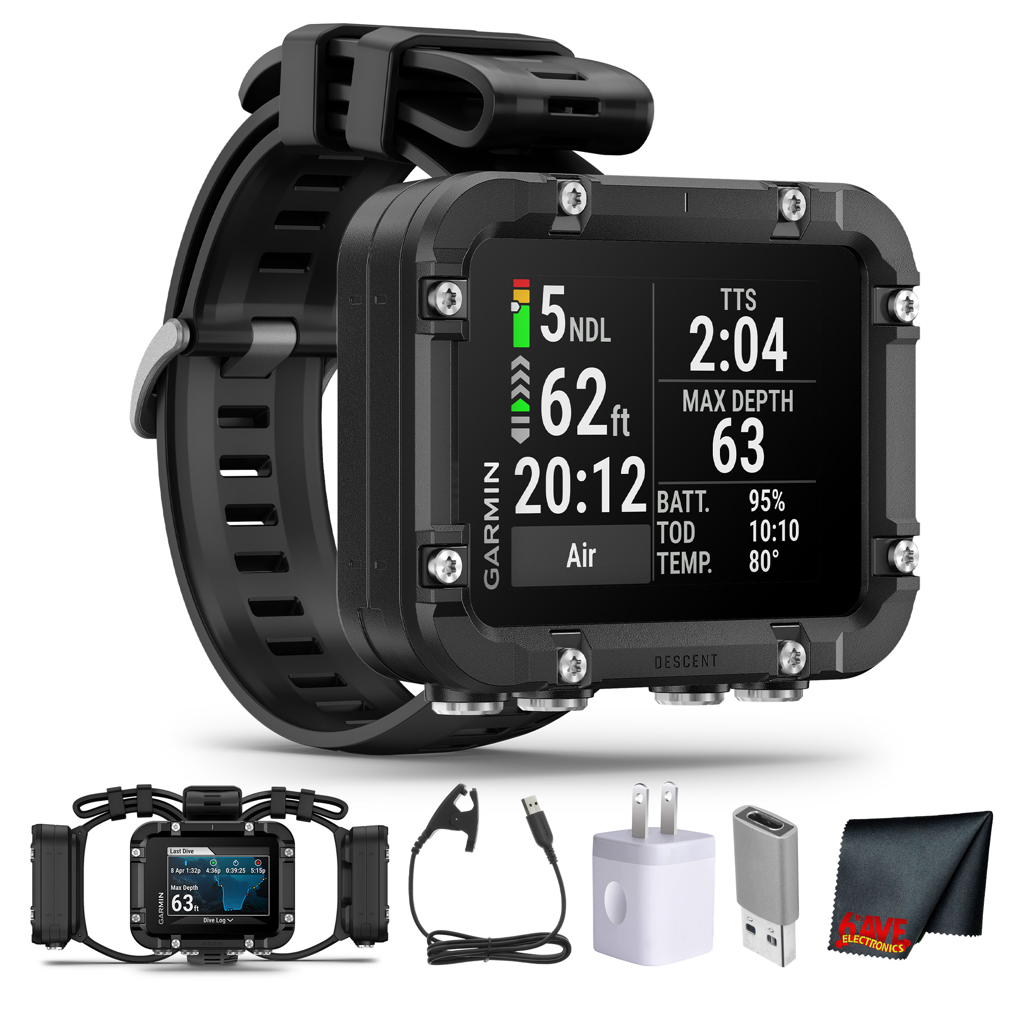 Garmin Descent X30 Dive Computer 2.4-inch Display Multi-Gas GPS