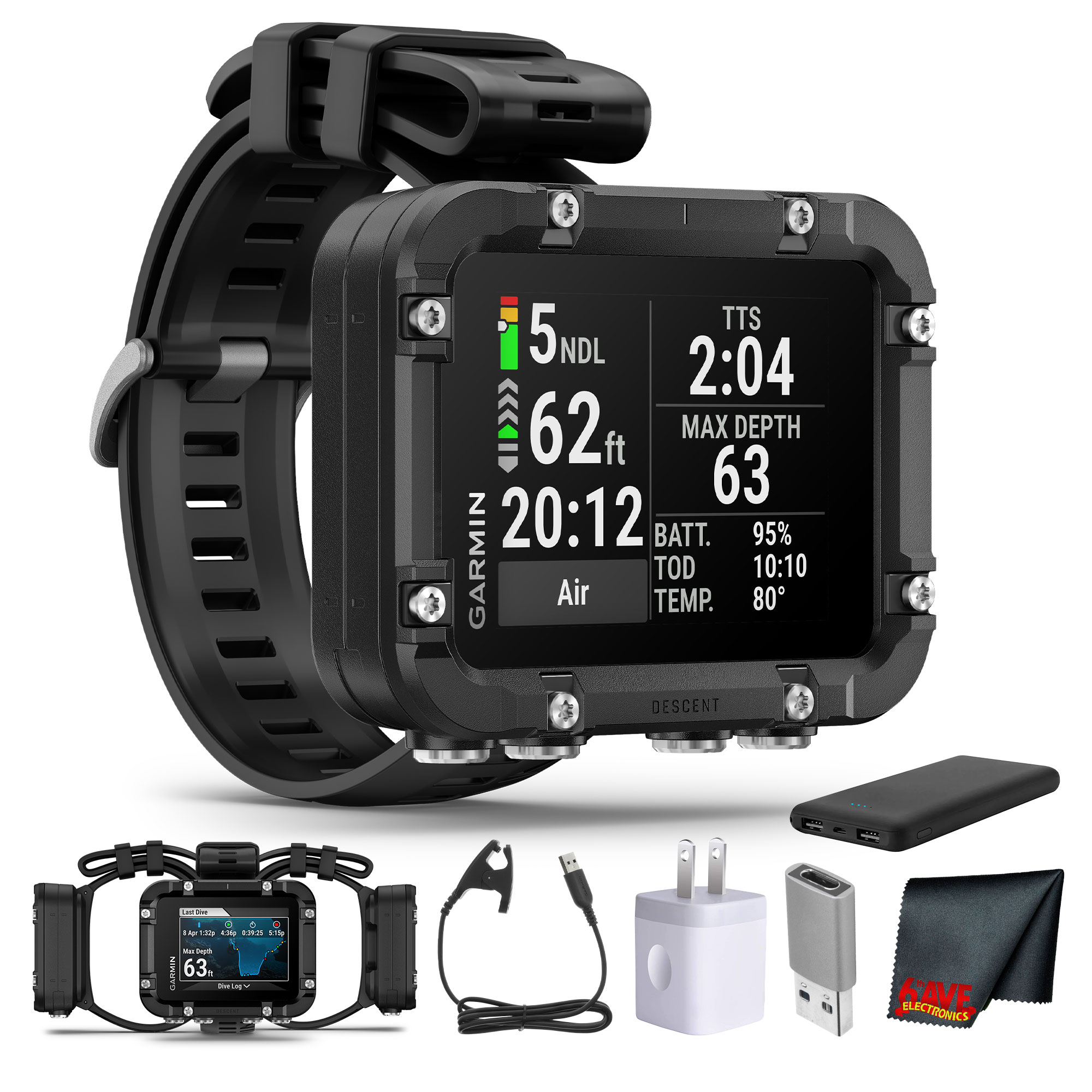 Garmin Descent X30 Dive Computer 2.4-inch Display Multi-Gas GPS