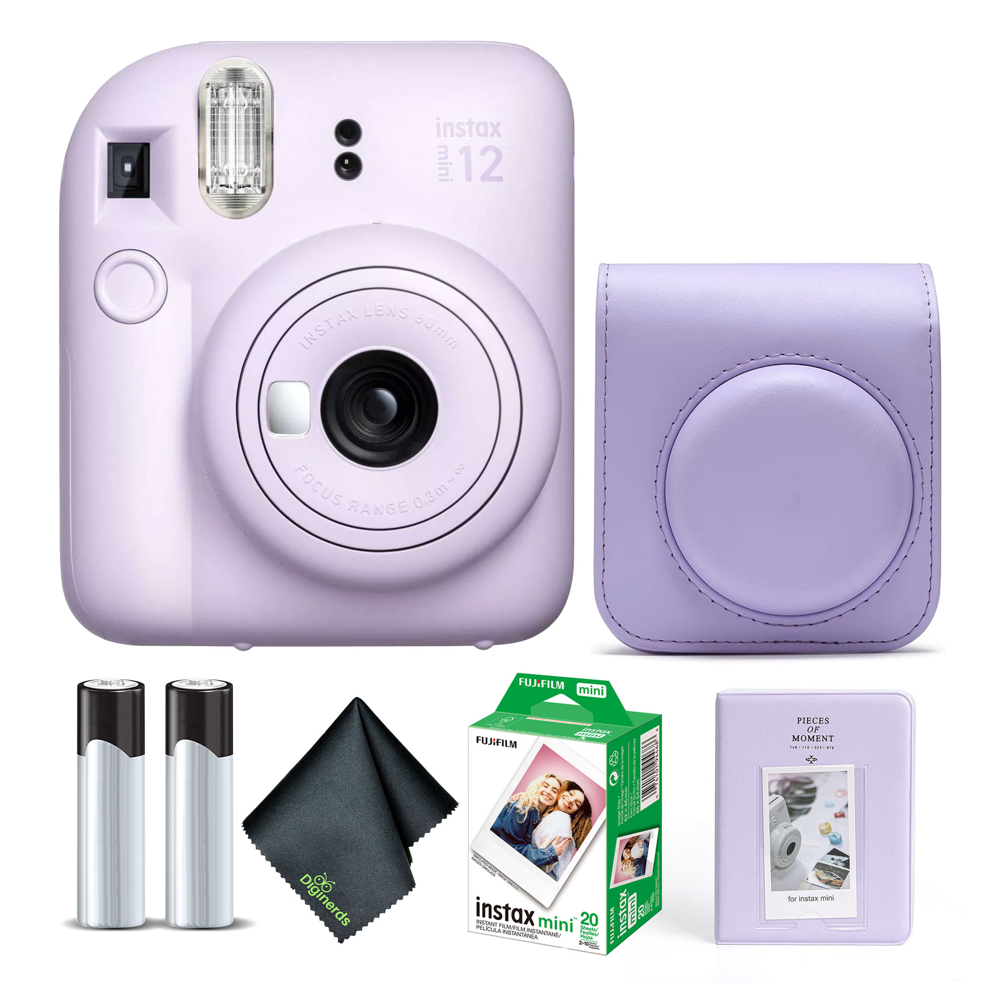 Fujifilm Instax Mini Instant Film  20 Exposues  + 20 Sticke Frames Fuji Instax Prints Holiday Package Photo4less Cleaning Cloth Deluxe Accessory Bundle%2f253356806