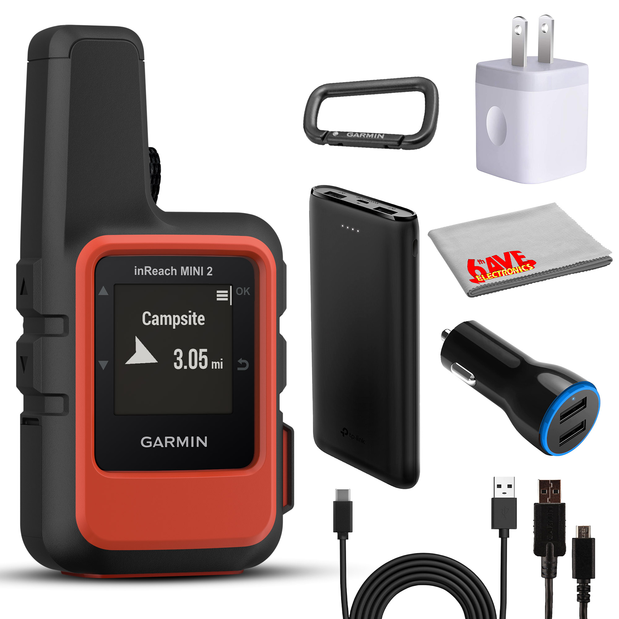 Garmin inReach Mini 2 Satellite Handheld Communicator for Hiking Variation