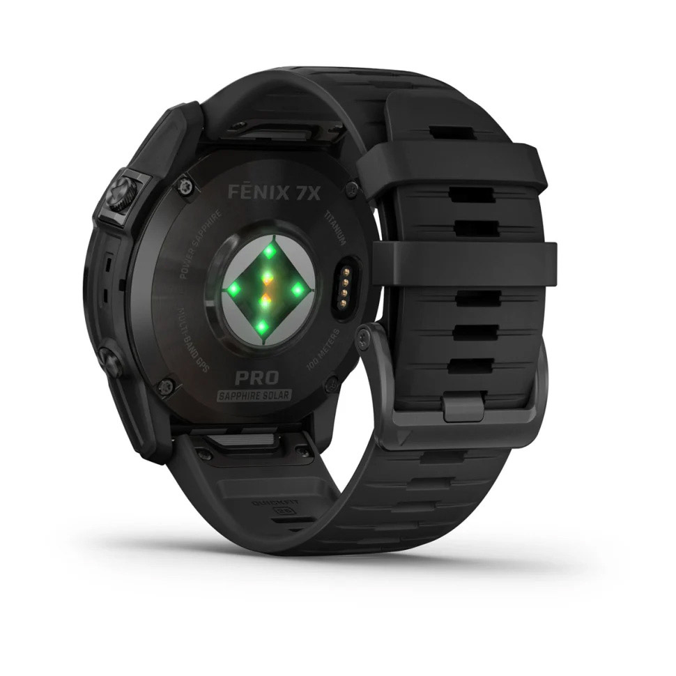 時計 Garmin fenix 7X Pro Carbon Gray DLC Garmin fenix 7X Sapphire Solar, Multisport GPS Watch, Solar