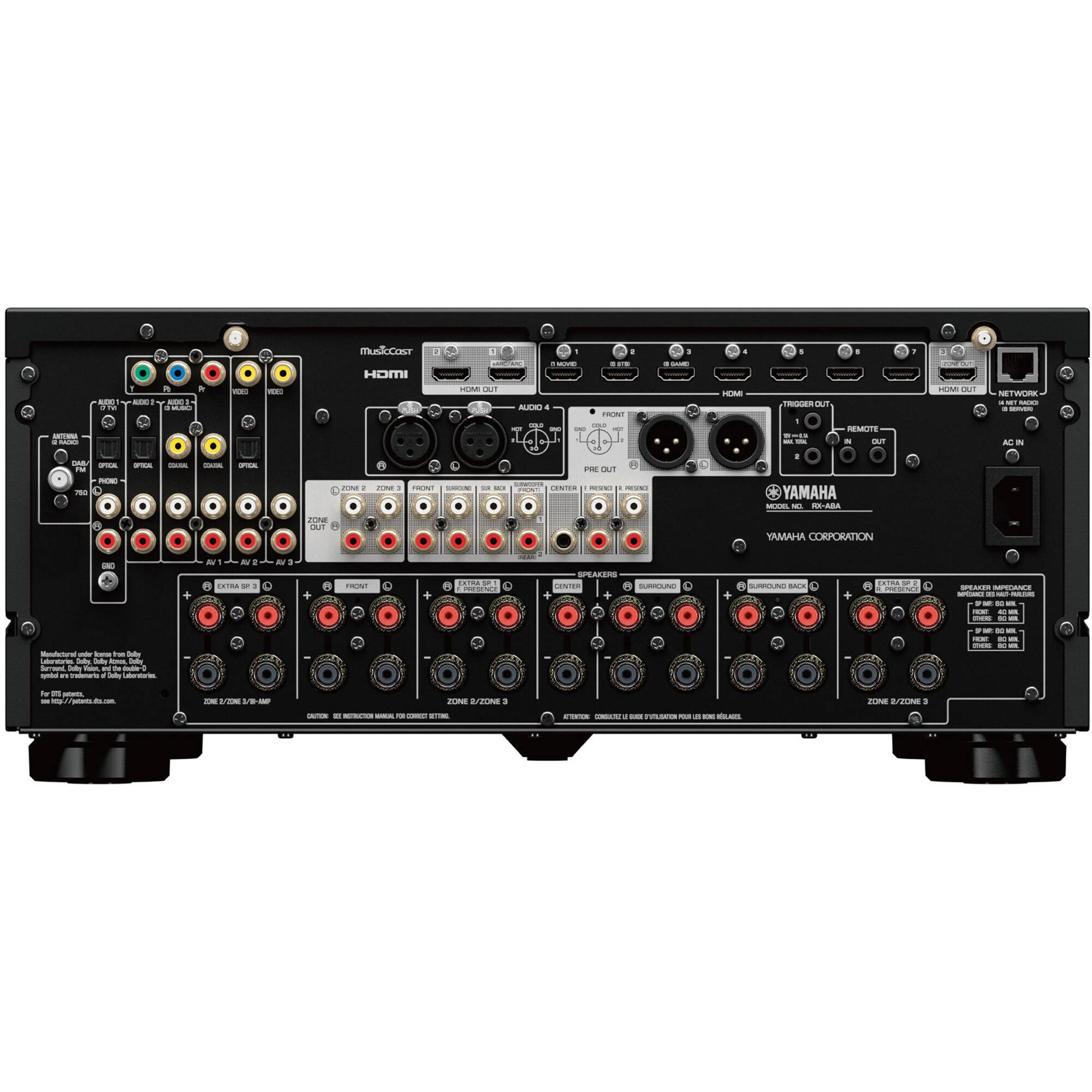 Yamaha AVENTAGE RX-A8A 11.2-Channel MusicCast AV Receiver | eBay