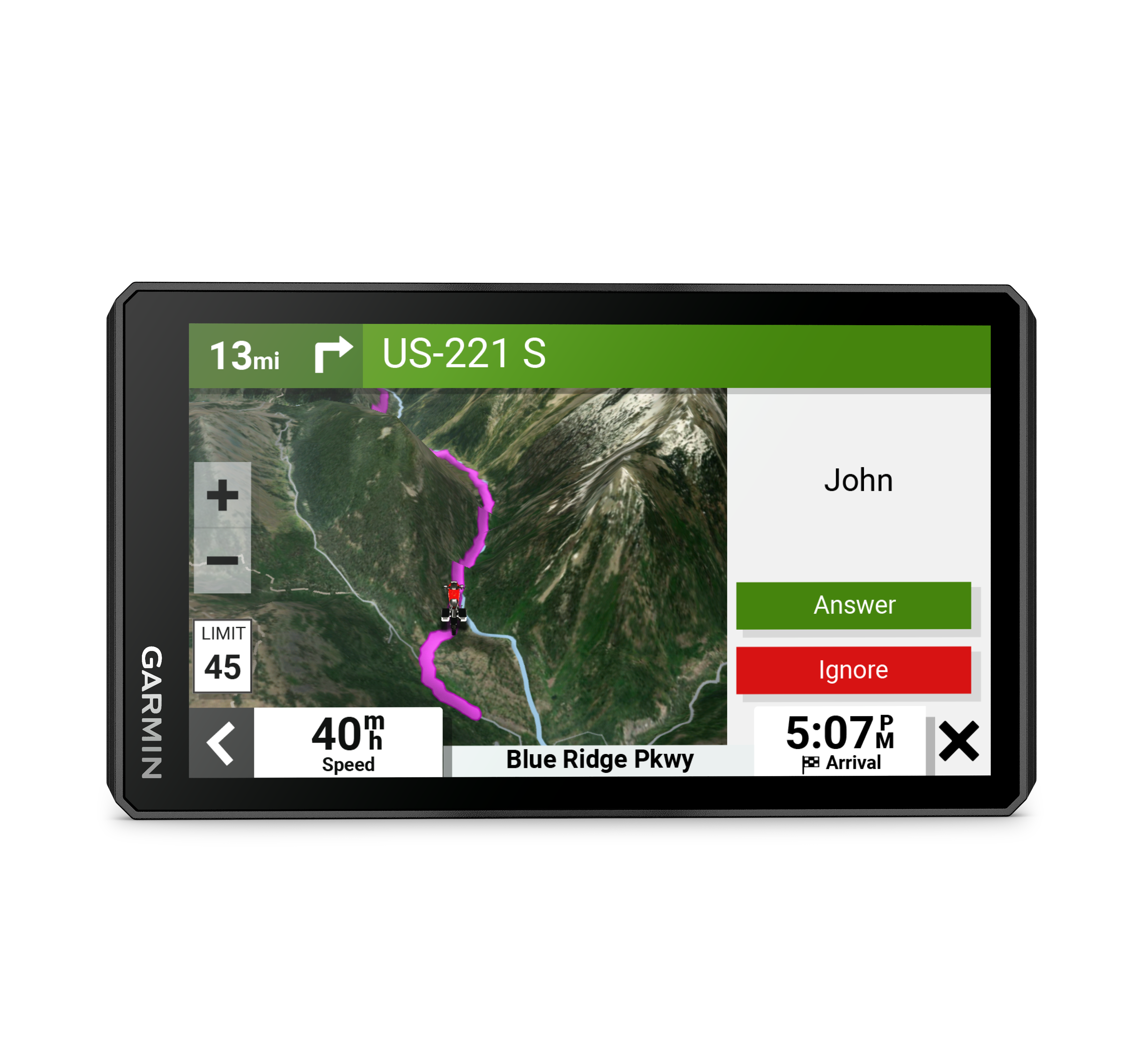 Garmin Zumo XT2 All-Terrain Motorcycle Navigator, Visual Route Planner - Bundle