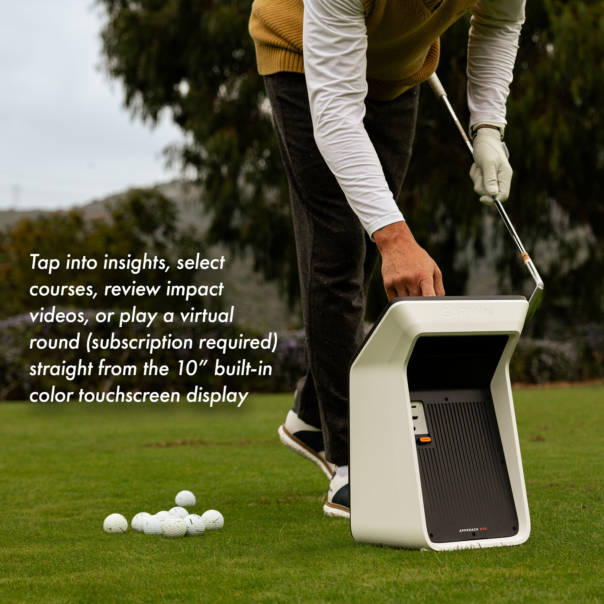 Garmin Approach R50 Premium Golf Launch Monitor and Simulator Bundle - Picture 7 of 8